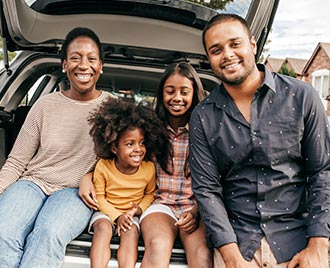 Family on a Road Trip